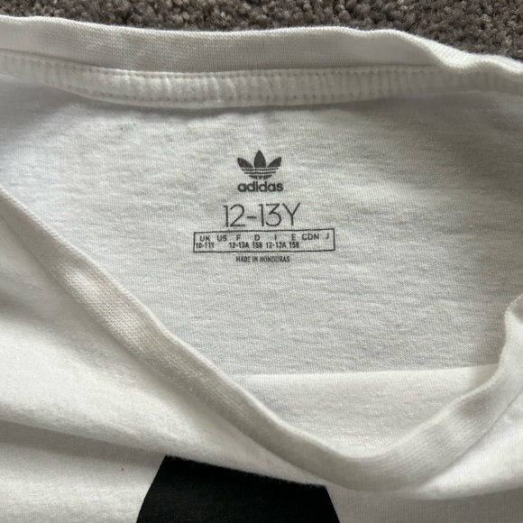 Boys Adidas Originals Adicolor Trefoil T-shirt - Picture 3 of 7